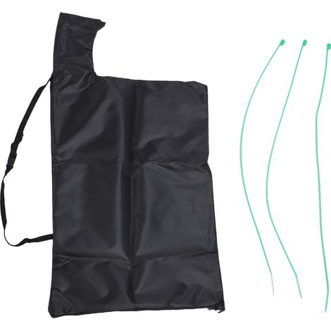 Sac de Rangement pour Aspirateur Balai et Souffleur de Feuilles Noir (1/5)