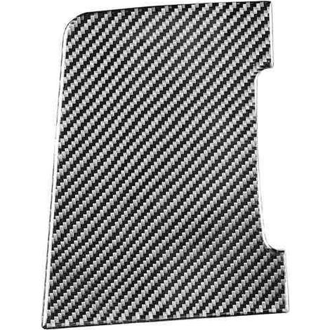 Un panneau porte-gobelet en fibre de carbone souple texturée pour accessoires intérieurs automobiles Buick Regal (1/4)