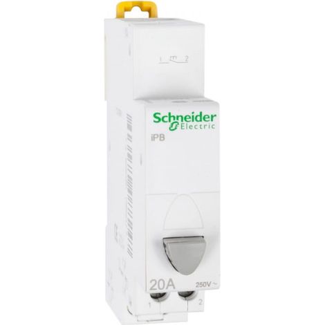 Modularer Drucktaster 20A 1Z grau iBP A9E18032