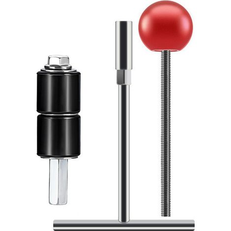 Bouchon d'arrêt pour tuyau PPR 1 pouce avec clé – Tête plate pour soudeuse thermique, kit de bouchage sous pression complet (1 pièce)-lsw