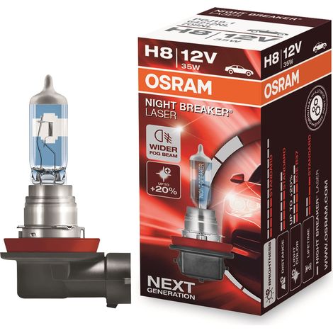 Bombilla Osram H8 de 35W, 1 unidad. (1/5)
