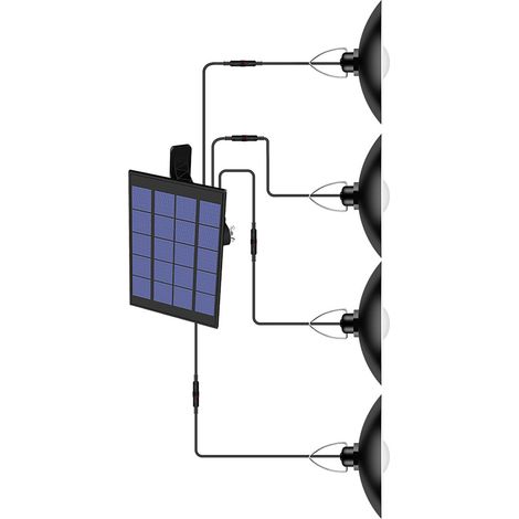 Solarbetriebene Pendelleuchte mit verstellbarem Panel, automatischer Ein-/Ausschaltfunktion, Lichtsensor, IP65-wasserbeständig, Hängeleuchte für den Außenbereich/Innenbereich, Garten, Terrasse, Hof, A (1/5)