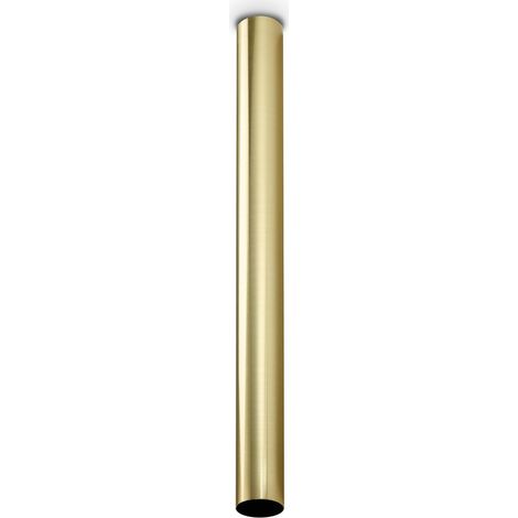 Ideal Lux Plafoniera Look 1 luce GU10 ottone alluminio vetro
