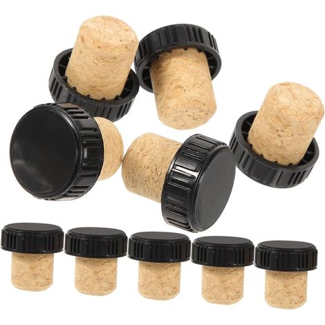 Lot de 24 bouchons liège, étanches, pour bouteille et carafe (1/5)