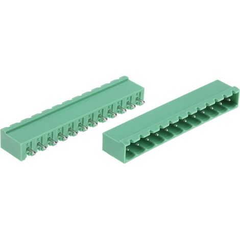 Embase pour CI Phoenix Contact, MSTBVA 2.5/12-G-5.08, 12 pôles , 5.08mm 1 rangée, 12.0A, Droit
