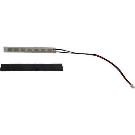 Ensemble de 8 accessoires pour machine de danse : barre de capteur de pied avec revêtement de protection en caoutchouc noir (1/5)