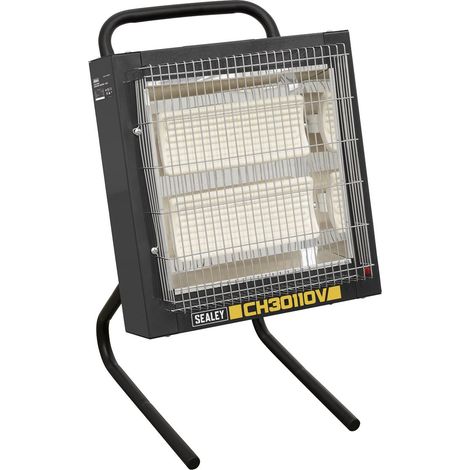 Sealey Ceramic Heater 1.2/2.4kW,110V CH30110V (1/5)