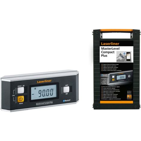 Laserliner Nivel de burbuja digital negro con Bluetooth (1/4)