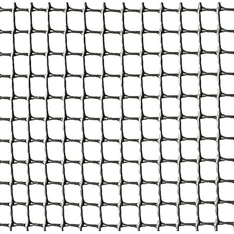 INTERMAS malla plast. gris 10x10mm aprox. balconet , Malla de plástico cuadrada de alta resistenciaFabricada en polietileno de alta densidadPeso 300gr por metro cuadrado.