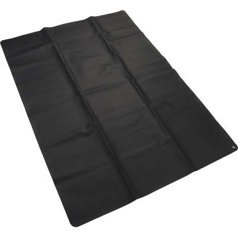 Tapis de mise à la terre pour lit, amélioration du sommeil, anti-anxiété, thérapie naturelle, grande natte de sol 54,3 x39,4 pouces, avec stylo testeur. (1/5)