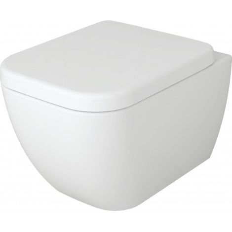 BERNSTEIN - WC suspendu à fond creux - cuvette sans bride 101R - abattant siège Softclose (1/5)