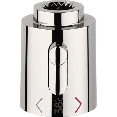 Grohe Temperaturwählgriff für Thermostat, Nickel poliert, 06676BE0