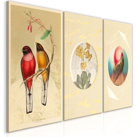 Quadro - Forms in Nature (3 Parts) - 120x60 (1/4)
