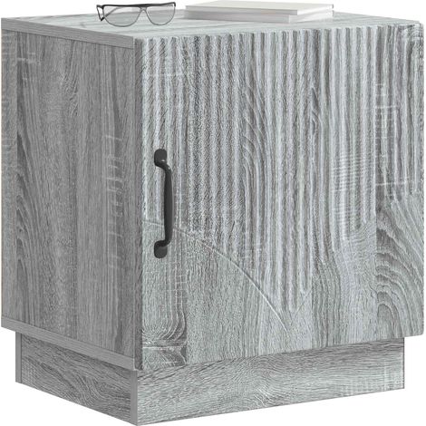 Maison Exclusive - Nachttisch Grau Sonoma 43 x 34,5 x 47 cm Holzw