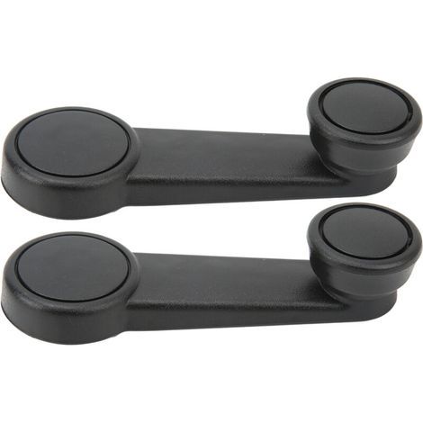 Manillas de elevalunas de ABS resistentes al desgaste - Juego de 2 compatibles con Ford Transit, Focus, Fiesta y Escort. (1/4)