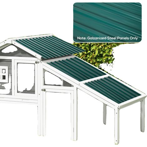 Láminas de techo corrugadas, acero galvanizado, diseño impermeable, ecológico (1/2)