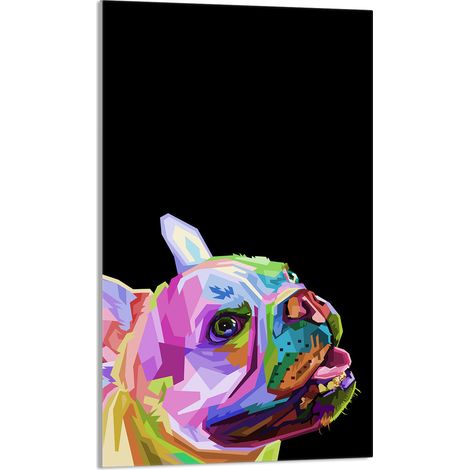 Tabla de cortar de vidrio 30x52 Perro (1/5)
