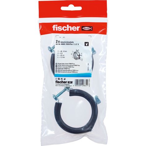 Fischer Gelenkrohrschelle FGRS Plus 1 1/2 B SB-Sanitär-Montagetechnik (1/5)