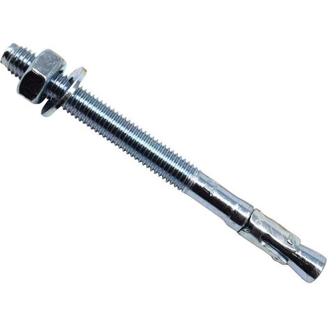 Masonmate 0841ETA560120 Zinc Plated Through Bolt M10 x 120mm 50 MAMTBZM10120