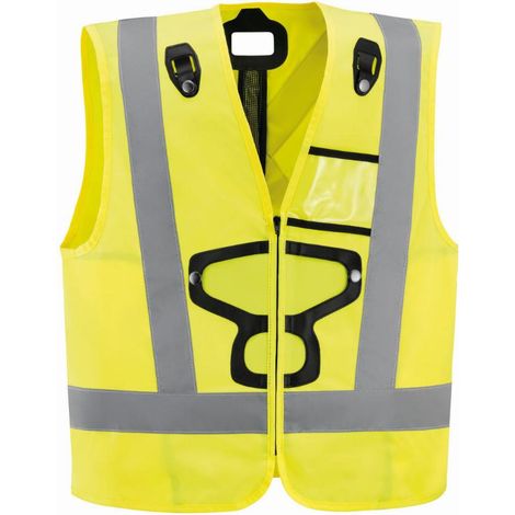 Veste de travail PETZL haute-visibilité pour harnais NEWTON - Jaune - C073GA00