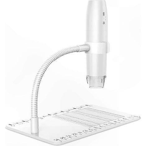 Microscope numérique 4,3 pouces, 1080P HD USB WiFi, outil d'inspection de soudure et pièces, grossissement 1000X, 8 LED réglables, écran intégré (1/5)