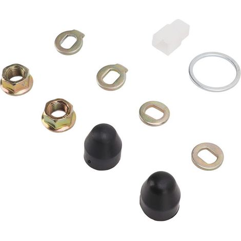 Kit Rondelle Écrou M14 - Pour Moteur Moyeu Vélo Électrique - Arbre 14 mm - Compatible 500 W à 5000 W - 1 Set (1/5)