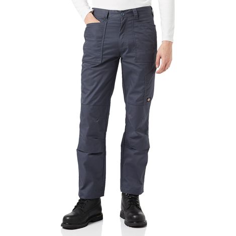 Dickies Pantaloni Action Flex, Pantaloni da Lavoro, Uomo, Grigio, 28W / 30L (1/3)