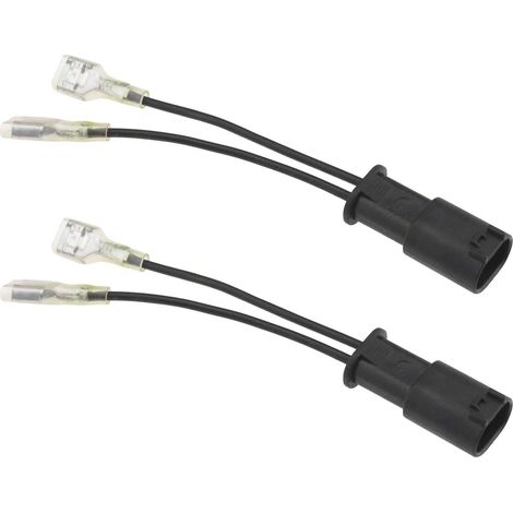 2Pcs Adaptateur de Fil de Haut-Parleur de Voiture Prise Spéciale de Klaxon de Voiture Compatible avec Faisceau de Câblage Prise en Queue de Cochon Connecteur de Klaxon de Voiture Harnais (1/5)