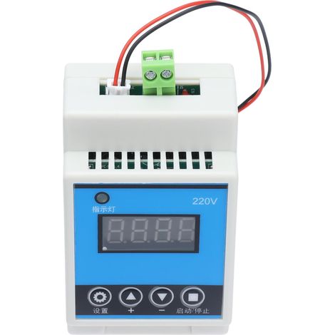Zeitverzögerungsrelais-Timer-Controller, einstellbarer Steuerschalter 30 A für Geräte YYC‑9220VAC (1/5)