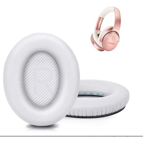 Coussinets d'oreille Bose QuietComfort QC 35, kit blanc (1/5)