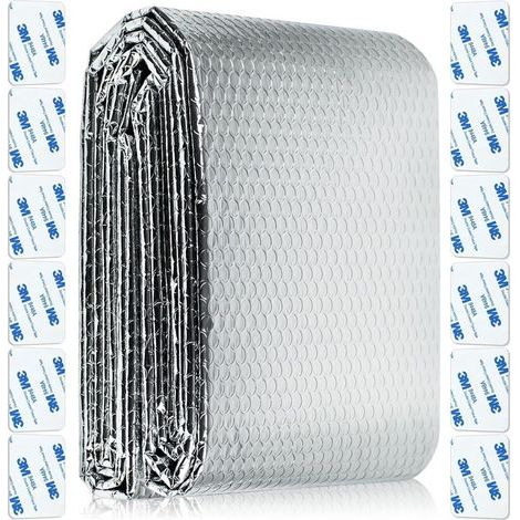 Film isolant réfléchissant pour radiateur – 5 m x 0,6 m x 3 mm – Réduit les nuisances sonores – Économie d'énergie – Installation facile (1/5)