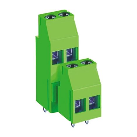 Bornier pour circuit imprimé RS PRO 6 contacts 2 rangée(s) pas de 5.08mm