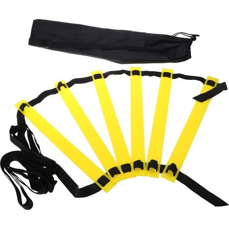 Échelle de vitesse d'agilité pour ballon de football et sac de transport pour enfants et adultes (1/5)