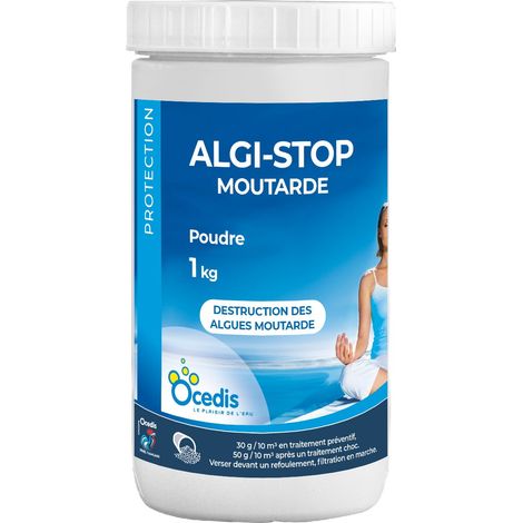 Anti-Algue Moutarde 1 kg Océdis Lot de 4