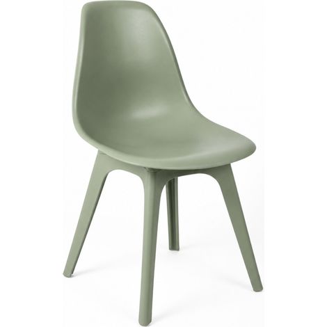 Silla de Comedor Nórdica Aroa en Polipropileno para Interior y Ex (1/5)