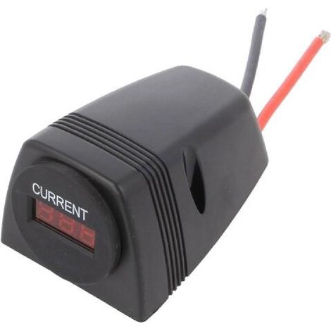 Amperemetre- Tens.alim- 7-33VDC- I DC- 0-20A- noir