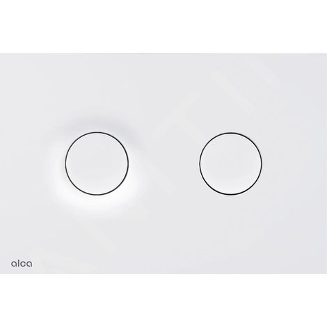 Alca Dot.Dot. - Plaque de déclenchement, blanc mat M1976 (1/2)