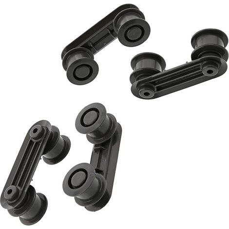 Ersatzteil - Original-Rollenhalterungs-Kit - - ELECTROLUX, AEG, IKEA, FAURE, ARTHUR MARTIN ELECTROLUX, ZANUSSI, PROGRESS, LEONARD, ZANKER, JUNO, ARTHUR MARTIN, ZOPPAS, SMEG, REX, FRIGIDAIRE, JOHN LEW