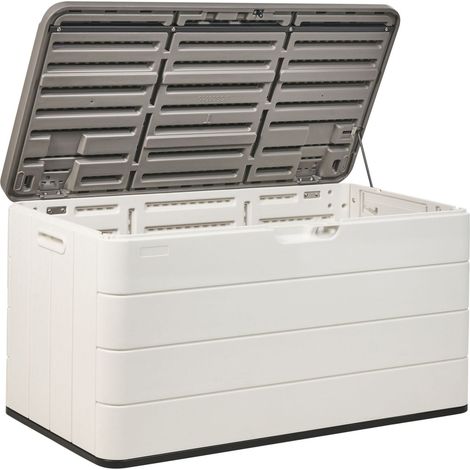 Aufbewahrungsbox MILIES 116 cm 60 cm Weiß