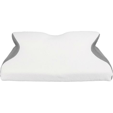 Nackenstützkissen für erholsamen Schlaf, Memory-Schaum, Baumwolle, langsame Rückstellkraft, kühlend, ergonomisch