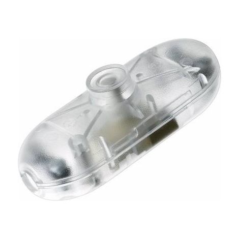 interBär Interruttore a filo passante Trasparente 1 x Off / On 2 A 1 pz.