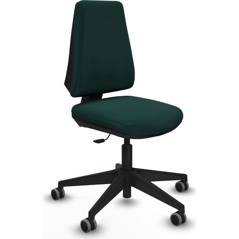 Piqueras y Crespo Sedia da Ufficio Elegante Verde Regolabile (1/5)