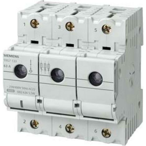 [NEUWERTIG] B-Ware Siemens 5 Sg7163 Lasttrennschalter Verteilerschrank Sicherung Hauptschalter 1 St