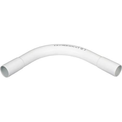 Mureva Tube coude pour conduit rigide Ø25mm IP40 blanc polaire SCHNEIDER IMT56925