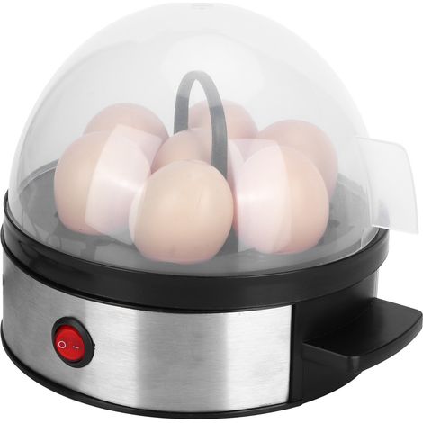 Cuiseur à Œufs Électrique Mini en Acier Inoxydable, Appareil de Cuisine 220V pour UE (1/5)