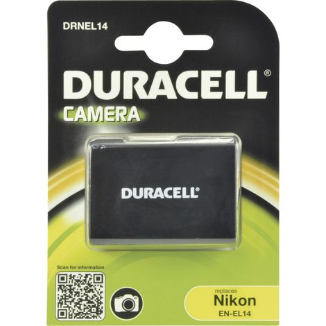 Duracell - Batterie - Li-Ion - 950 mAh - für Nikon D3200, D5100, D5200, D5300, D5500, D5600, Df Coolpix P7000, P7100, P7700, P7800