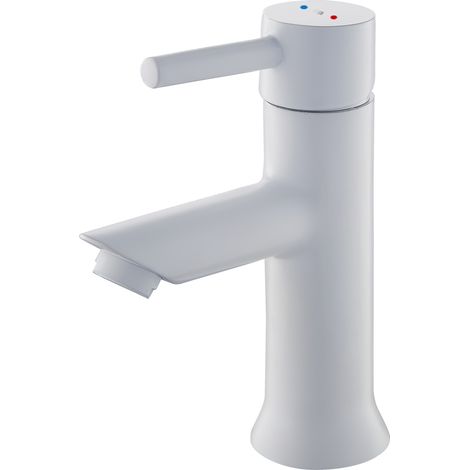 Essebagno Luisa miscelatore per lavabo bianco
