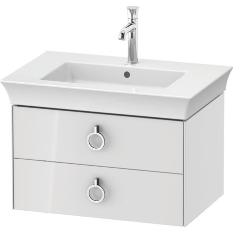 Duravit White Tulip, meuble sous-lavabo suspendu, largeur 684 x (1/3)