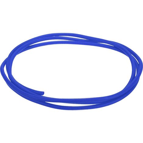 Gaine Fendue pour Câbles 1/4"(6.5mm) DI 10FT(3.0m) Gaine Protectrice Résistante À La Chaleur Et Au Froid -40F À 257F Conduit Flexible en Plastique Protecteur De Câbles, Bleu (1/5)