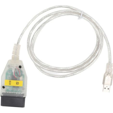 Cble de Diagnostic de voiture MINI VCI OBD2, connecteur J1962 22 broches, puce SMD pour logiciel OEM TIS (1/4)